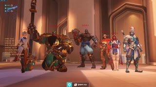 오버워치 핵쟁이 4인큐 박제