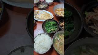 새벽시장...새벽정식....집밥..처럼.살아있네요.와우^^♡