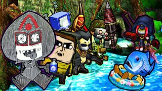 겟앰프드 개인전 체굴 낚시 명소 수정동굴과 가짜 체력약…