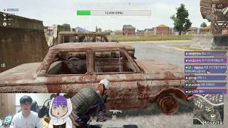 배틀그라운드  스트리머 합방 W푸리 심비지움 오꿍이 초…
