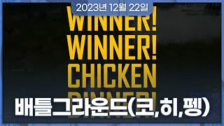2022년 12월 22일 | 생존신고, 마카오톡, 배틀그라운드(코, 히, 펭)