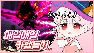 [메이플] 메소를 잘 모으는 법이요...? 보스를 돌면 됩니다! 레전둘둘 프로젝트 장신구 편 2화