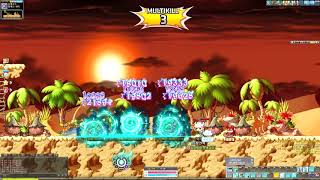 메이플스토리 유니온용 호영 육성 2일차 사냥제니스 비제…