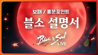 블소라이브_시스템설명서 / 보패_홍문포인트