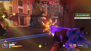 오버워치2) 실버 3 딜러 경쟁전 정말 오랜만에하는것같…