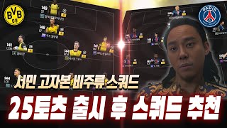 피파4 25토츠 출시 후 서민 스쿼드 고자본 비주류 스…