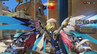 오버워치 남간호사 브런치와 메르시장인님과 함께하는 즐겜빠대    ※못함주의