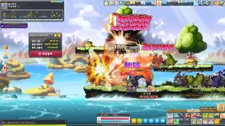 메이플스토리 은월 격류3 사냥영상 츄츄아일랜드 사냥