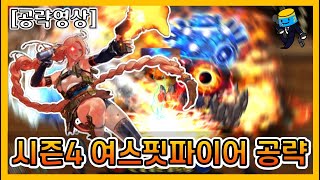 [던파 모바일] 시즌4 여스핏파이어 공략(스킬트리,스킬…