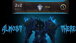 Road to 2K Part 4  Unholy DK PvP Arena  WoW Bfa 815