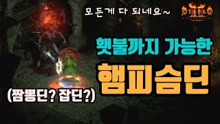 디아블로2 레저렉션 횃불,우버,카우방 모든게 다되는 햄…