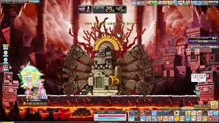메이플스토리 히어로 업하고 자쿰 KMS 190708 Lv 257 Hero Zakums bossing