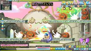 메이플스토리 소울마스터 노말 가디언 엔젤 슬라임 솔로 플레이