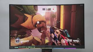 MSI 옵틱스 MPG27CQ 게이밍 모니터   오버워치…