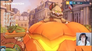 짜르고 생방  315 오버워치 경쟁 오늘 실버가나여