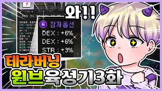 메이플스토리 테라버닝 윈브 육성기 3화 본캐보다 더 좋…