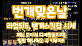 [디아블로2 레저렉션]오늘은 번개 맞은 날, 번개스킬참…