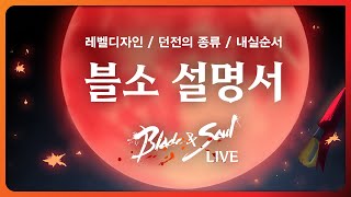 블소라이브_시스템설명서 / 성장방향_던전시스템_내실시스템