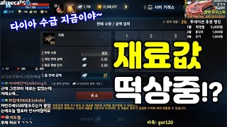 리니지M 갑자기 재료값이 떡상한 이유!? 형님들 지금이…