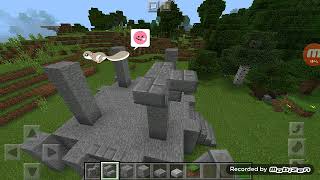 오랜만에 마인크래프트 틀어서 다보탑지음  튜브포도냥